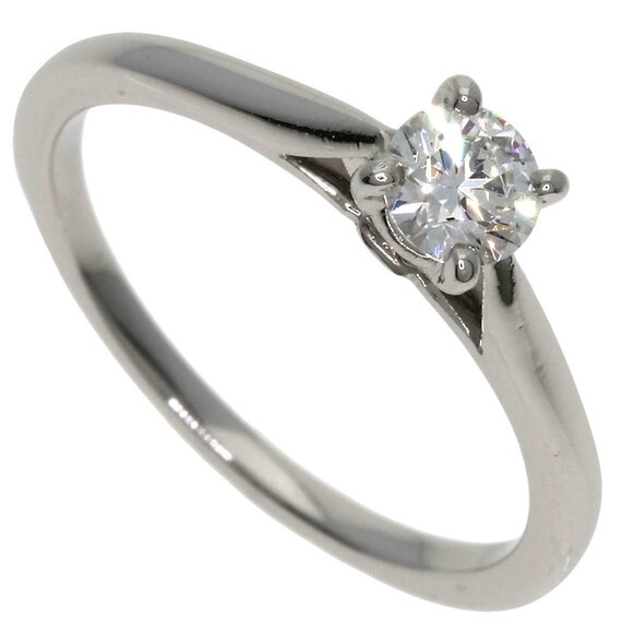 CARTIER Platinum Diamond Ring #47 - Picture 1 of 11
